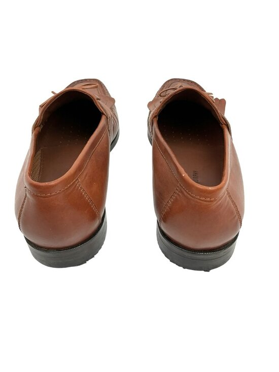 Johnston & Murphy Aragon ll Kiltie Tassel Leather Loafers Mens 10M Brown Classic main image 9